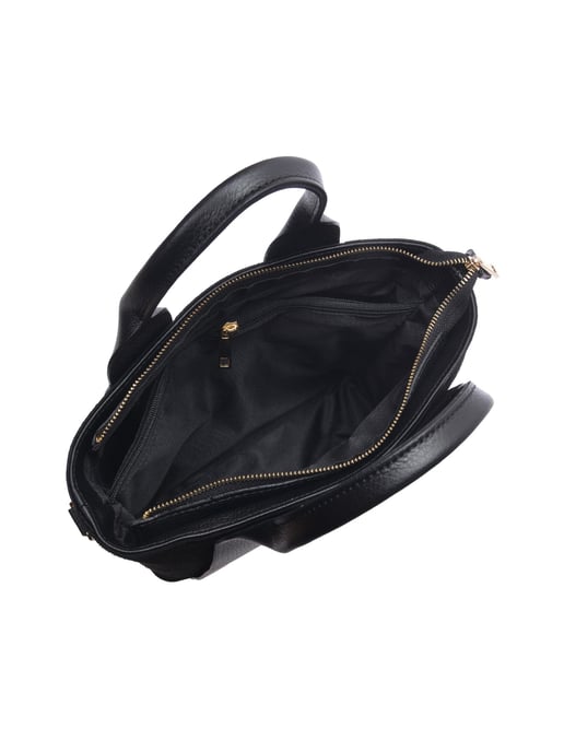 Luisa Vannini Negro Bolso de cuero - Image 4