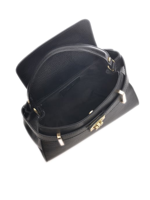 Isabella Rhea Negro Bolso de cuero - Image 4