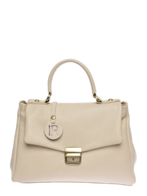 Isabella Rhea Beige Bolso de cuero - Image 1