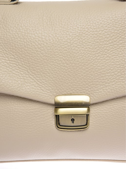Isabella Rhea Beige Bolso de cuero - Image 3