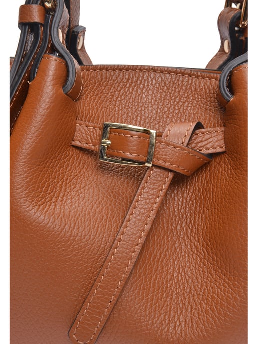 Luisa Vannini Brown Bolso de cuero - Image 3