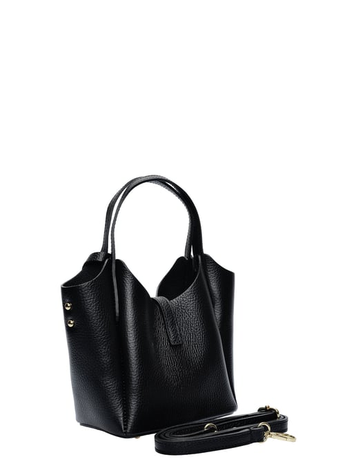 Isabella Rhea Negro Bolso de cuero - Image 2
