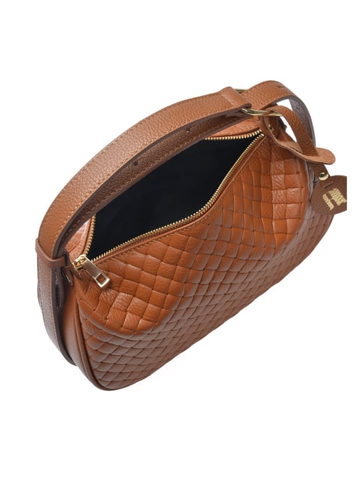 Anna Luchini Brown Bolso de cuero - Image 4