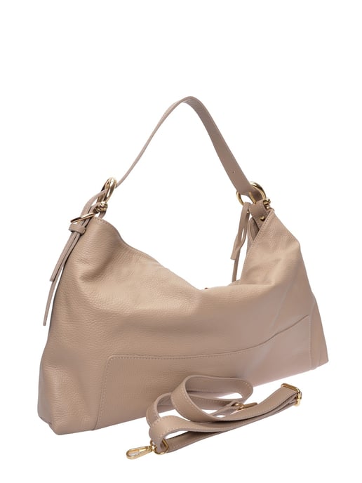 Luisa Vannini Beige Bolso de cuero - Image 2