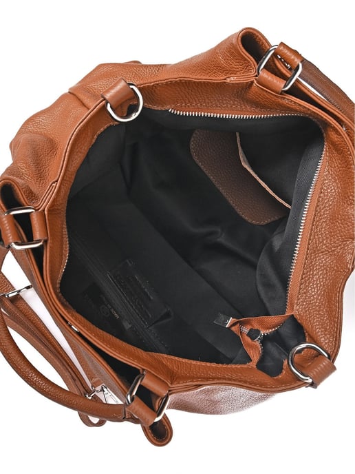 Luisa Vannini Brown Bolso de cuero - Image 4