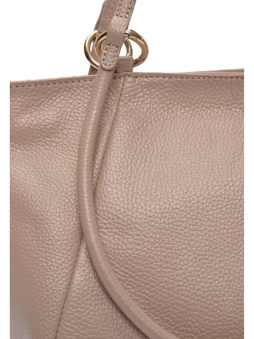 Roberta M Beige Bolso de cuero - Image 3