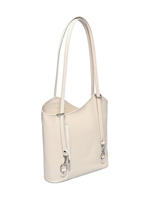 Anna Luchini Beige Bolso de cuero - Image 2