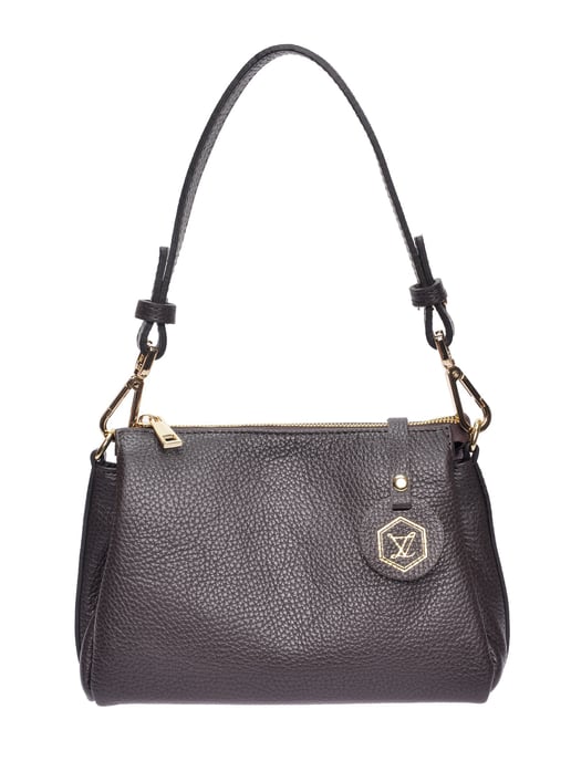 Luisa Vannini Granate Bolso de cuero - Image 1