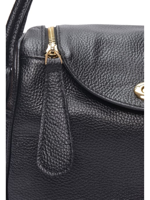 Luisa Vannini Negro Bolso de cuero - Image 3