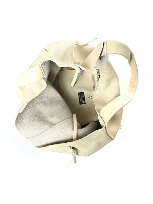 Isabella Rhea Beige Bolso de cuero - Image 4