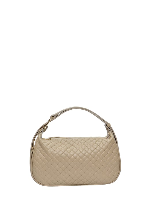 Anna Luchini Beige Bolso de cuero - Image 1