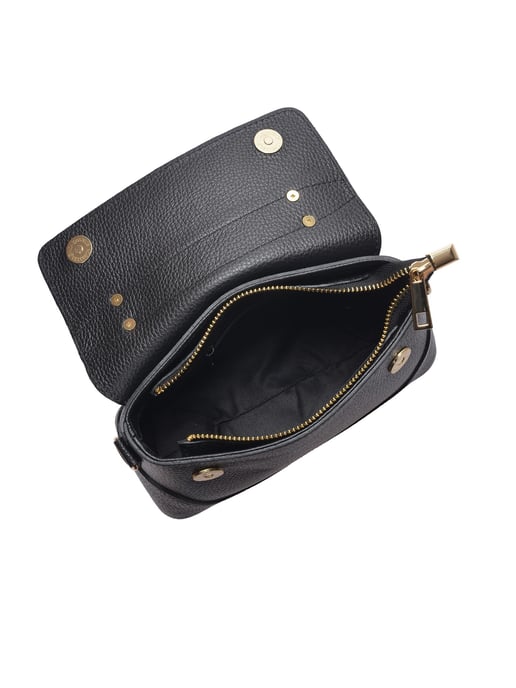 Luisa Vannini Negro Bolso de cuero - Image 4