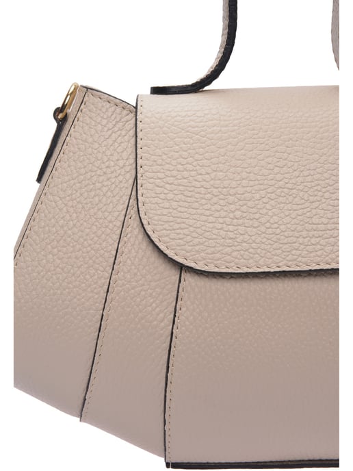 Luisa Vannini Beige Bolso de cuero - Image 3