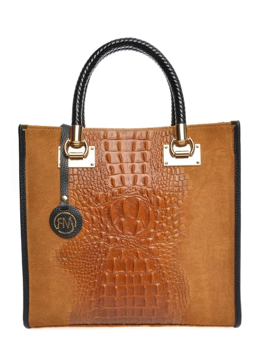 Roberta M Brown Bolso de cuero - Image 1