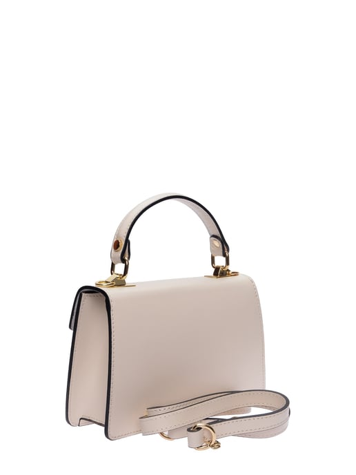 Roberta M Beige Bolso de cuero - Image 2