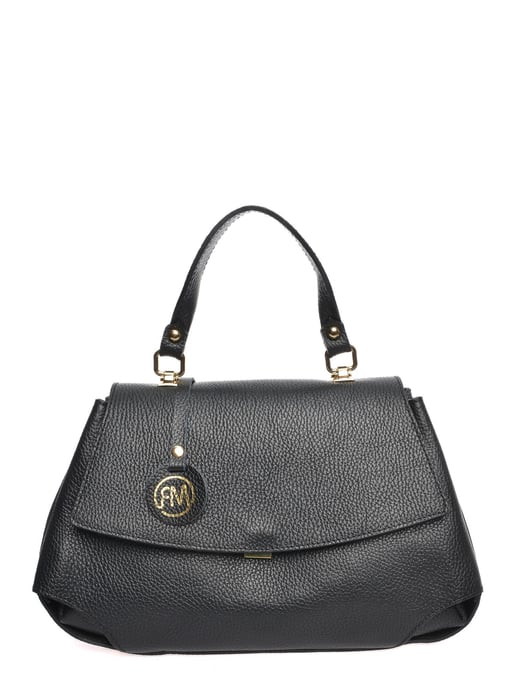 Roberta M Negro Bolso de cuero - Image 1