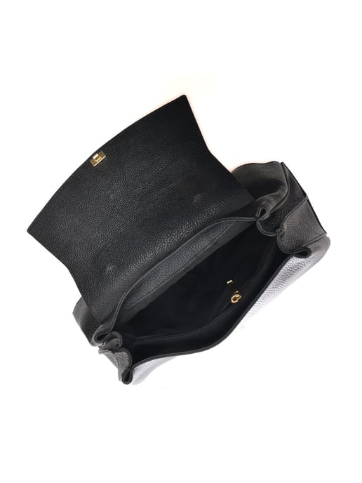 Roberta M Negro Bolso de cuero - Image 4