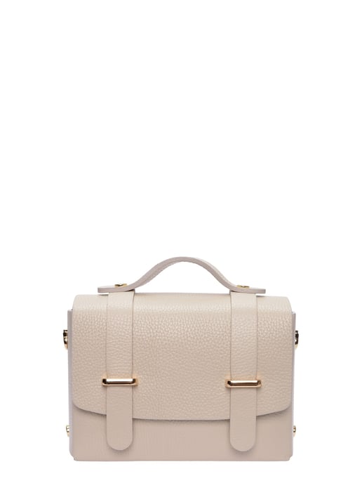 Luisa Vannini Beige Bolso de cuero - Image 1