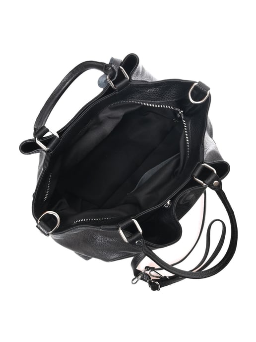 Luisa Vannini Negro Bolso de cuero - Image 4