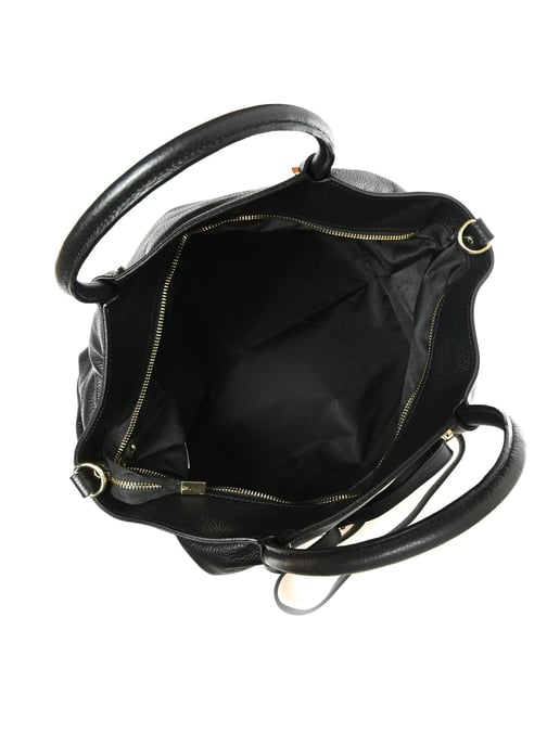Isabella Rhea Negro Bolso de cuero - Image 4