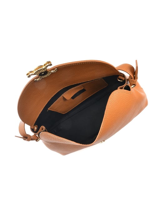 Anna Luchini Brown Bolso de cuero - Image 4