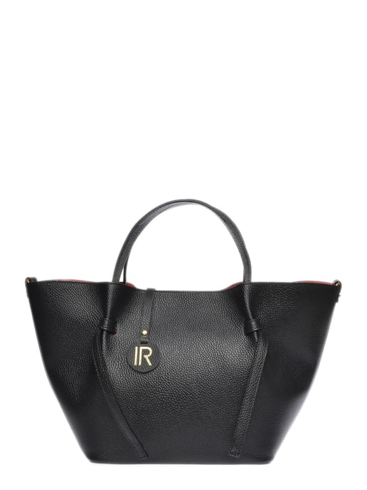 Isabella Rhea Negro Bolso de cuero - Image 1
