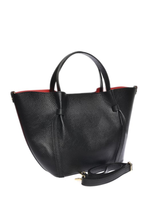 Isabella Rhea Negro Bolso de cuero - Image 2