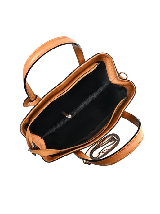 Anna Luchini Brown Bolso de cuero - Image 4