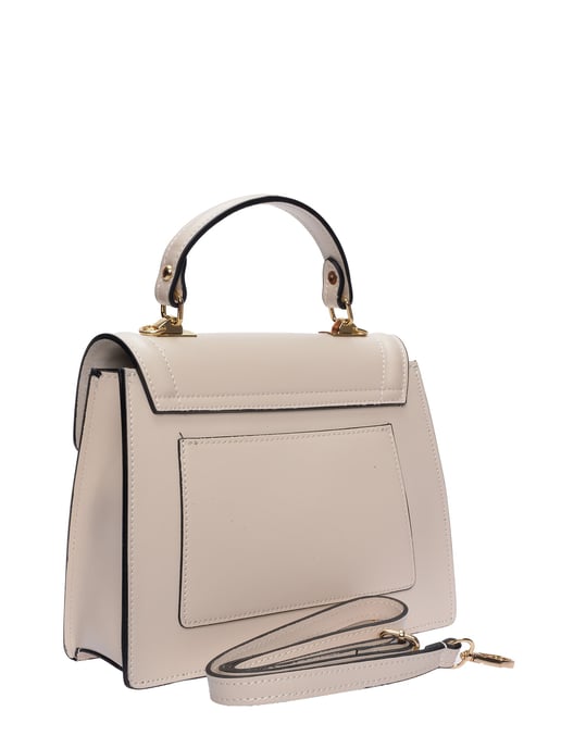 Luisa Vannini Beige Bolso de cuero - Image 2
