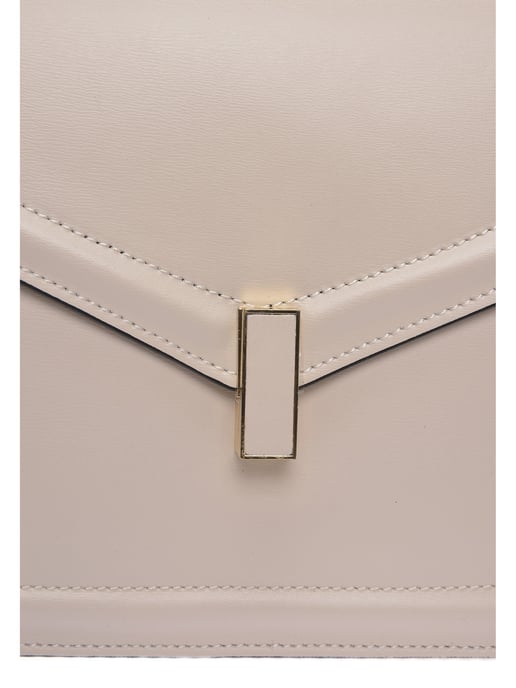 Luisa Vannini Beige Bolso de cuero - Image 3
