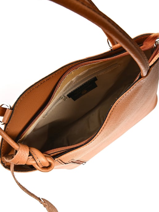 Anna Luchini Brown Bolso de cuero - Image 4