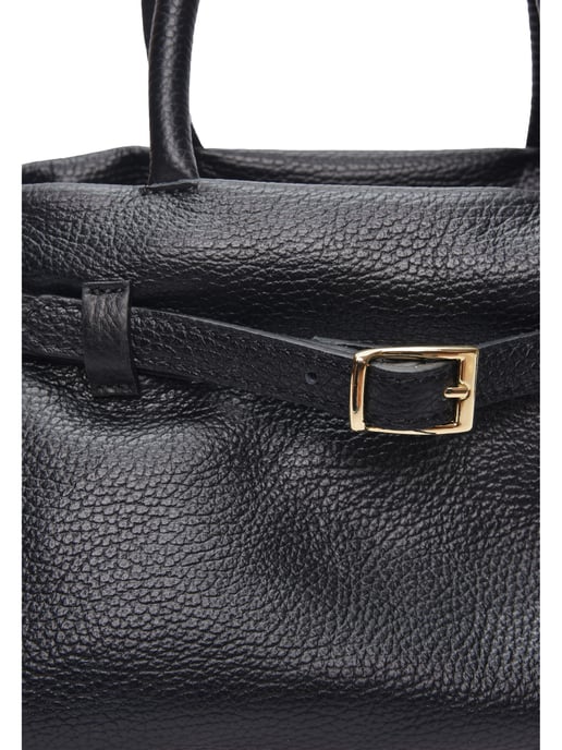 Luisa Vannini Negro Bolso de cuero - Image 3