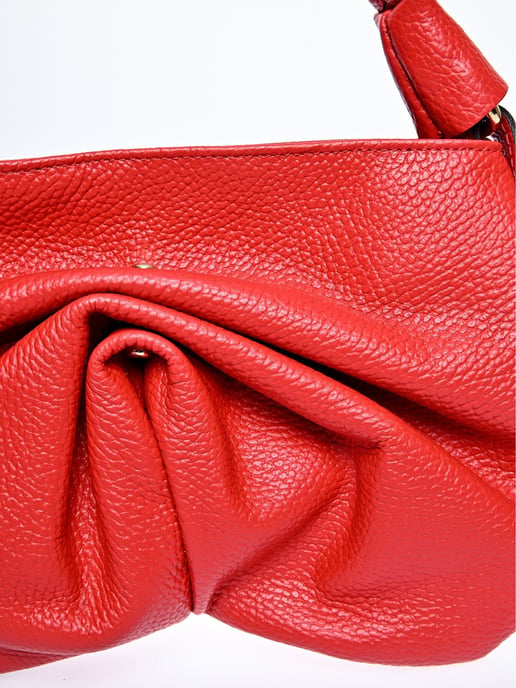 Roberta M Rojo Bolso de cuero - Image 3