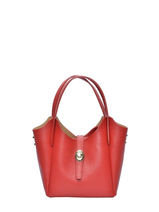 Isabella Rhea Rojo Bolso de cuero - Image 1