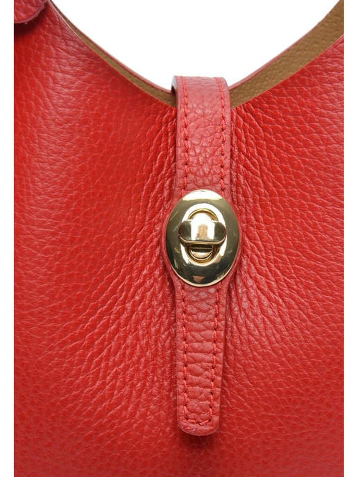 Isabella Rhea Rojo Bolso de cuero - Image 3