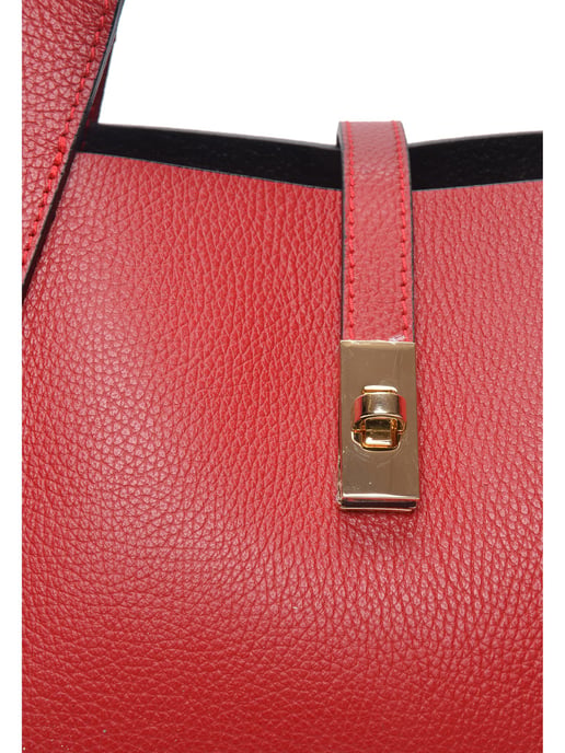 Isabella Rhea Rojo Bolso de cuero - Image 3