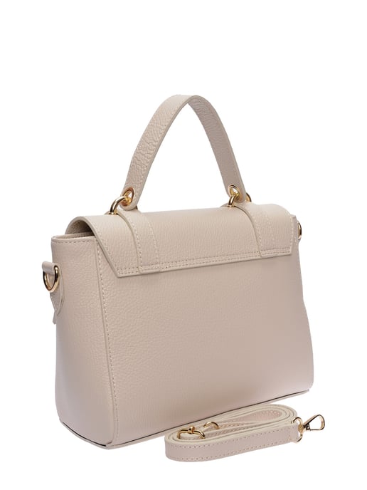 Anna Luchini Beige Bolso de cuero - Image 2