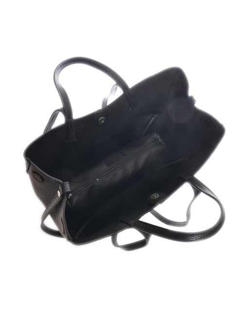 Luisa Vannini Negro Bolso de cuero - Image 4