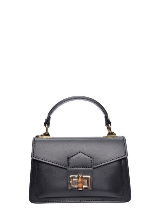 Roberta M Negro Bolso de cuero - Image 1