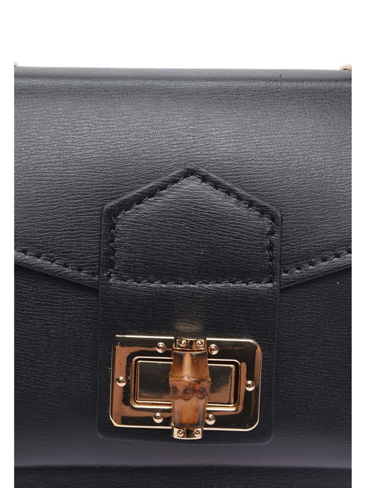 Roberta M Negro Bolso de cuero - Image 3