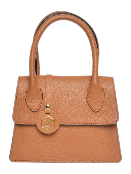 Luisa Vannini Brown Bolso de cuero - Image 1