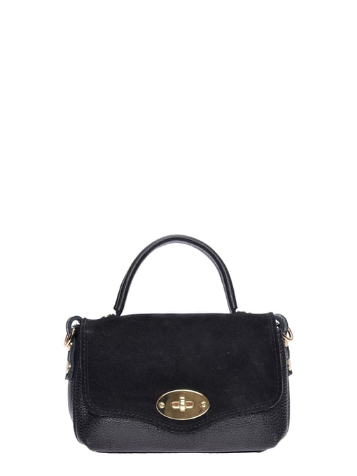Roberta M Negro Bolso de cuero - Image 1