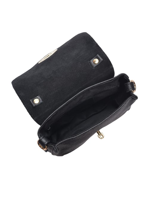 Roberta M Negro Bolso de cuero - Image 4
