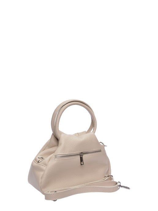 Luisa Vannini Beige Bolso de cuero - Image 2