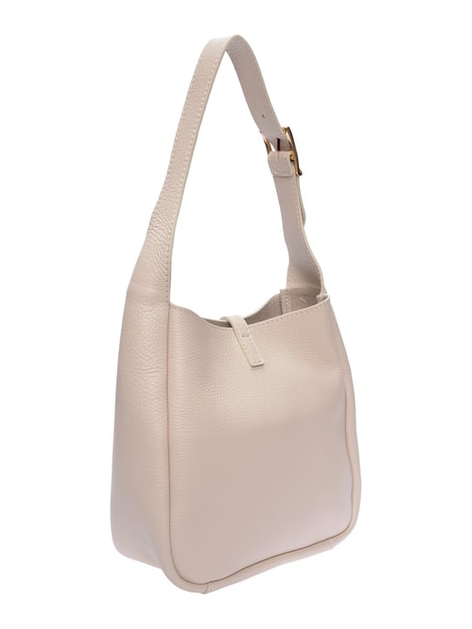 Anna Luchini Beige Bolso de cuero - Image 2