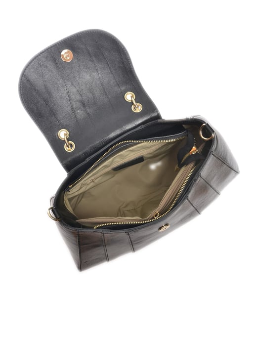 Isabella Rhea Negro Bolso de cuero - Image 4