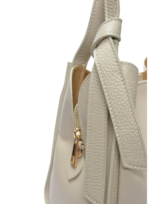 Anna Luchini Beige Bolso de cuero - Image 3