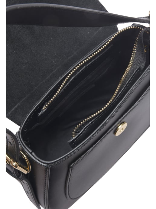 Isabella Rhea Negro Bolso de cuero - Image 4
