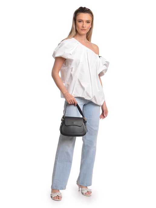 Isabella Rhea Negro Bolso de cuero - Image 5
