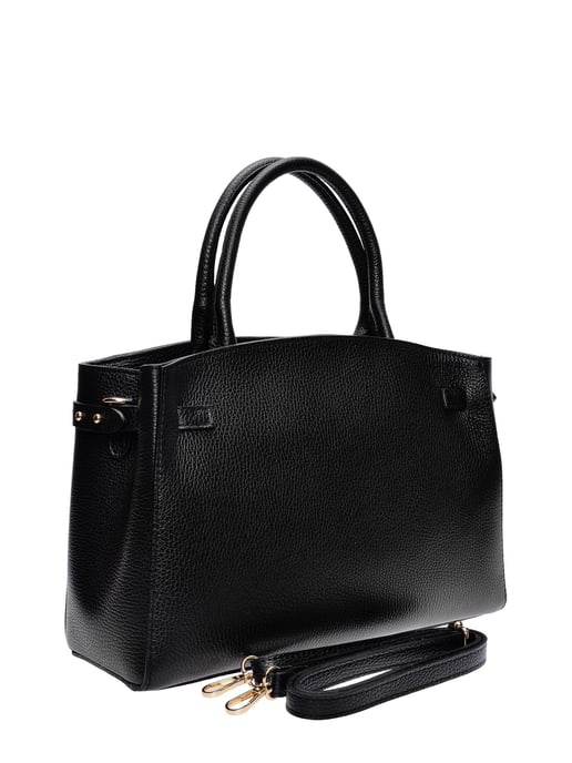 Isabella Rhea Negro Bolso de cuero - Image 2